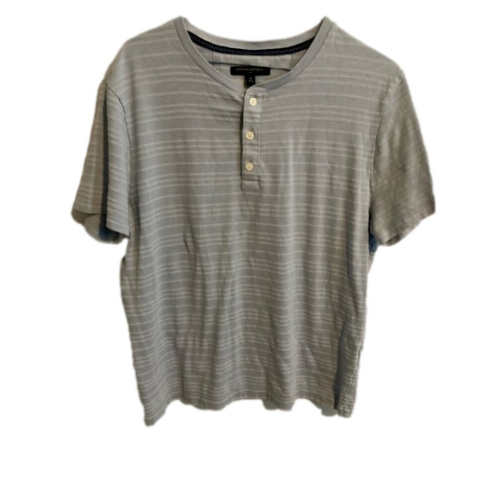 Banana Republic Light Baby Blue Men’s Casual Shirt-Size Medium